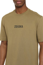 Load image into Gallery viewer, Cotton crew-neck T-shirt
