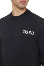 Load image into Gallery viewer, Cotton crew-neck sweatshirt
