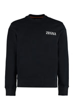Load image into Gallery viewer, Cotton crew-neck sweatshirt

