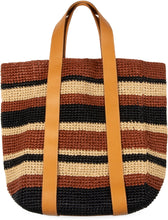 Load image into Gallery viewer, Raffia tote bag
