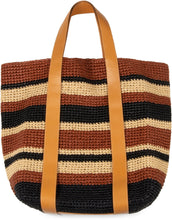 Load image into Gallery viewer, Raffia tote bag
