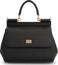 Load image into Gallery viewer, Sicily media Leather handbag
