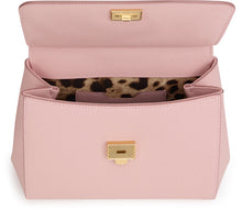 Load image into Gallery viewer, Sicily small leather handbag in calfskin dauphine
