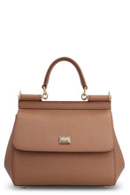 Load image into Gallery viewer, Sicily media Leather handbag
