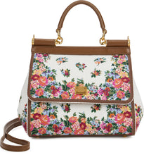 Load image into Gallery viewer, Handbag Sicily medium embroidered
