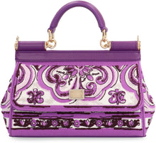 Load image into Gallery viewer, Small Sicily leather handbag
