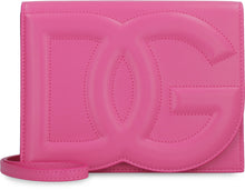 Load image into Gallery viewer, DG Logo leather crossbody bag
