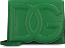 Load image into Gallery viewer, DG Logo leather crossbody bag
