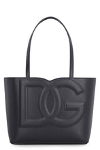 Load image into Gallery viewer, Logo leather tote bag
