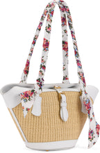 Load image into Gallery viewer, Flower tote bag
