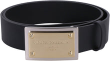 Load image into Gallery viewer, Logo buckle leather belt
