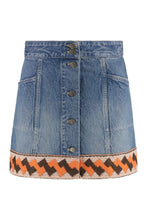 Load image into Gallery viewer, Denim mini skirt
