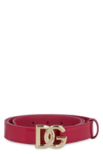 Load image into Gallery viewer, DG buckle patent leather belt
