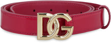 Load image into Gallery viewer, DG buckle patent leather belt
