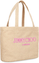 Load image into Gallery viewer, East-West raffia tote bag
