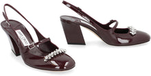 Load image into Gallery viewer, Belinda patent leather slingback pumps
