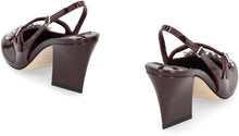 Load image into Gallery viewer, Belinda patent leather slingback pumps
