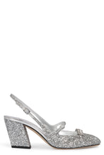 Load image into Gallery viewer, Belinda fabric slingback pumps
