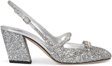Load image into Gallery viewer, Belinda fabric slingback pumps
