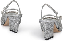 Load image into Gallery viewer, Belinda fabric slingback pumps

