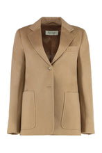 Load image into Gallery viewer, Blazer in camel fabric
