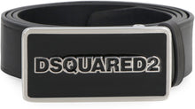 Load image into Gallery viewer, Logo buckle leather belt
