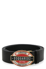 Load image into Gallery viewer, Logo buckle leather belt

