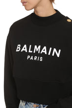 Load image into Gallery viewer, Logo detail cotton sweatshirt
