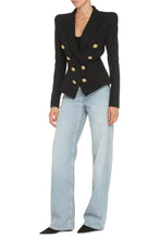 Load image into Gallery viewer, Double-breasted virgin wool jacket
