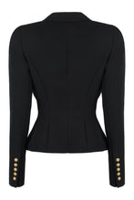 Load image into Gallery viewer, Double-breasted virgin wool jacket
