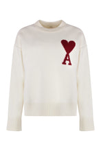 Load image into Gallery viewer, virgin wool crew-neck sweater
