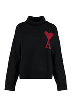 Load image into Gallery viewer, Virgin wool turtleneck sweater
