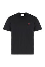 Load image into Gallery viewer, Cotton crew-neck T-shirt
