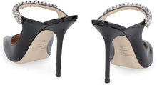 Load image into Gallery viewer, Bing embellished strap patent mules
