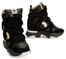Load image into Gallery viewer, Sneakers with wedge Im3 in leather
