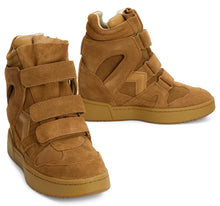 Load image into Gallery viewer, Sneakers with wedge Im3 in leather

