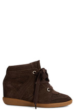 Load image into Gallery viewer, Sneakers with wedge Bobby in leather
