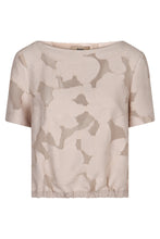 Load image into Gallery viewer, Floral jacquard fabric blouse
