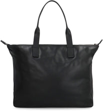 Load image into Gallery viewer, Media Smooth leather tote bag
