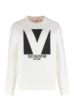 Load image into Gallery viewer, Logo detail cotton sweatshirt
