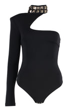 Load image into Gallery viewer, Jersey one-shoulder bodysuit
