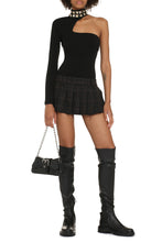 Load image into Gallery viewer, Jersey one-shoulder bodysuit
