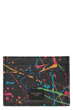 Load image into Gallery viewer, Printed leather card holder
