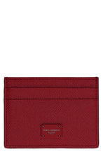 Load image into Gallery viewer, Dauphine print leather card holder
