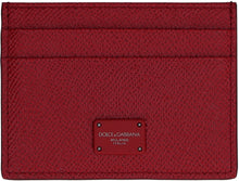 Load image into Gallery viewer, Dauphine print leather card holder
