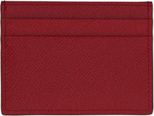 Load image into Gallery viewer, Dauphine print leather card holder
