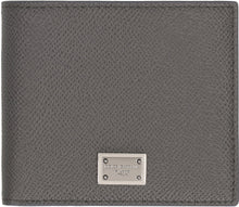 Load image into Gallery viewer, Leather flap-over wallet

