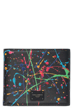 Load image into Gallery viewer, Leather flap-over wallet

