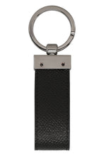Load image into Gallery viewer, Leather keyring with logo
