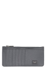 Load image into Gallery viewer, Pebbled calfskin card holder
